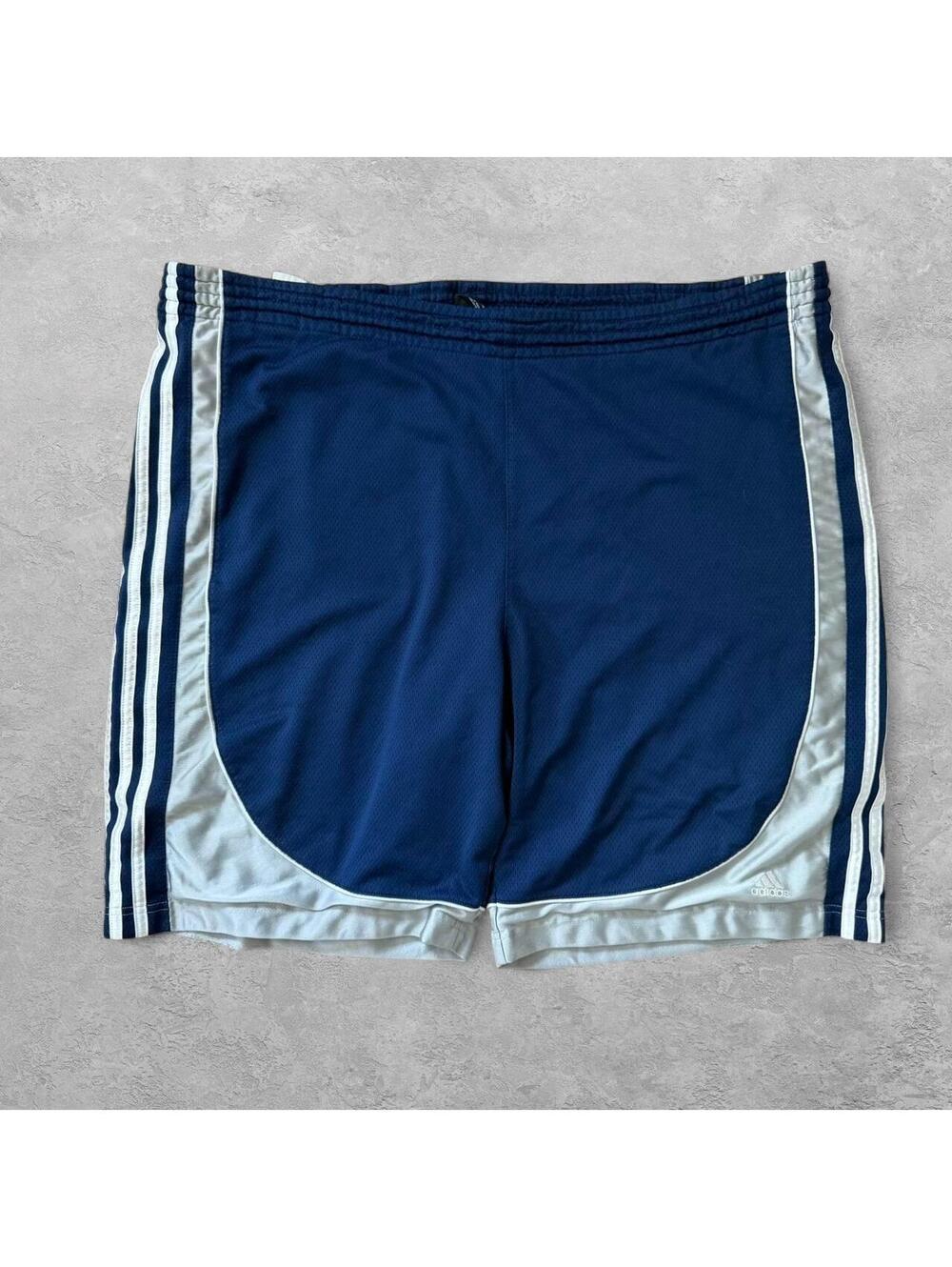 Adidas Men's Athletic Shorts Navy Blue XL